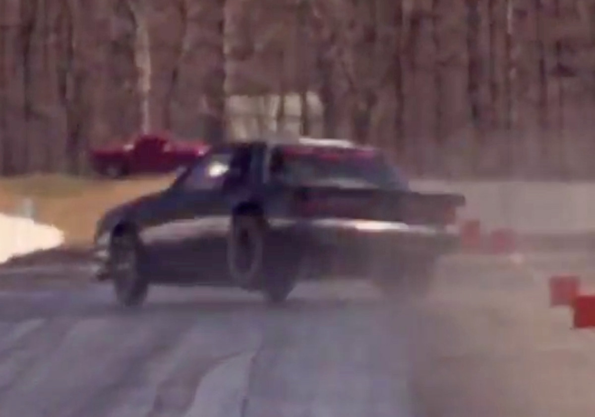 Video: Bumper-Dragging Wheelstand Ends In Brutal Crash