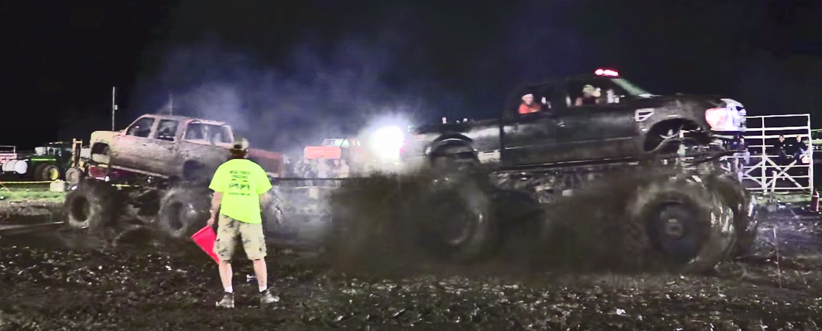 Video: Mud Bog Tug-O'-War Gone Wrong
