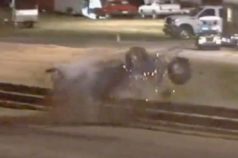 Video: A Pair Of Nasty Rollover Crashes At Richmond IHRA Pro-Am