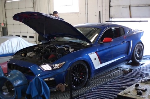 Video: 2015 Roush RS3 Lays Down 747 Rear Wheel Horsepower