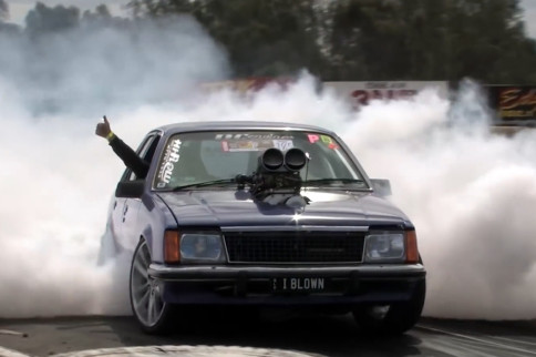 Video: Aussies Show How To Do A Proper Burnout In A Blown Commodore