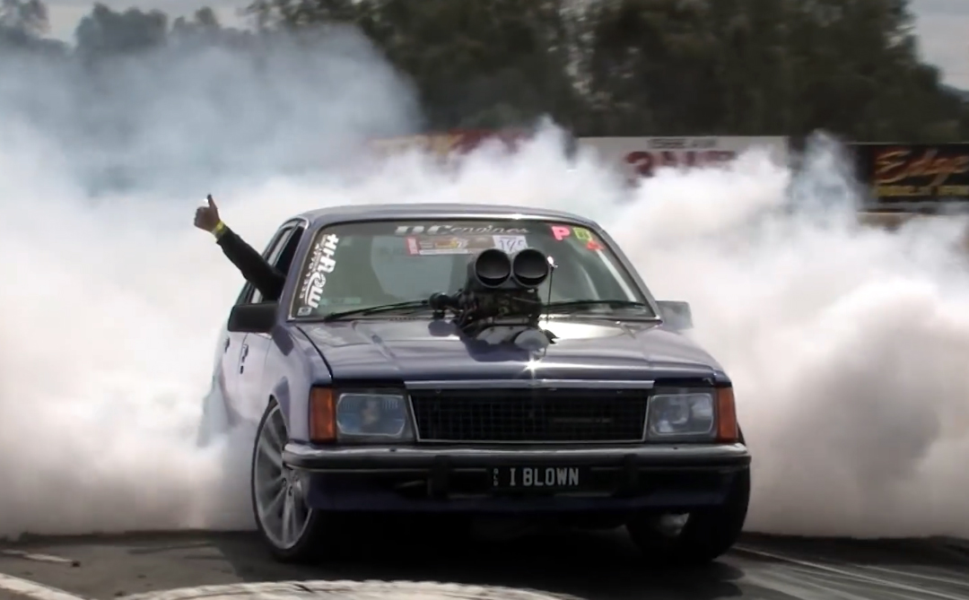 Video: Aussies Show How To Do A Proper Burnout In A Blown Commodore