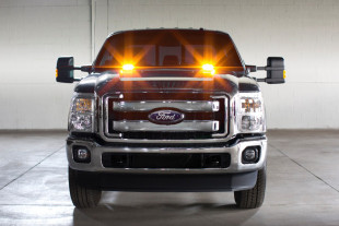 Video: Ford Super Duty Trucks Now Offer LED Strobe Warning Lights