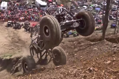 Video: 16-Year-Old Girl Kicks Ass In Rock Bouncing Competition