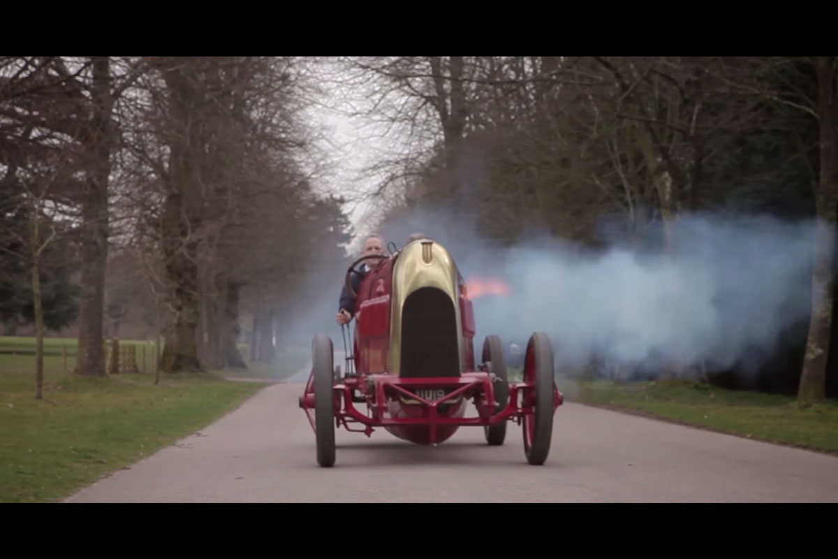 Video: The 28.5-liter, 4-Cylinder Beast Of Turin Roars To Life Again