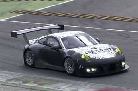 Video: 2016 Porsche 911 GT3-R Caught Testing At Monza