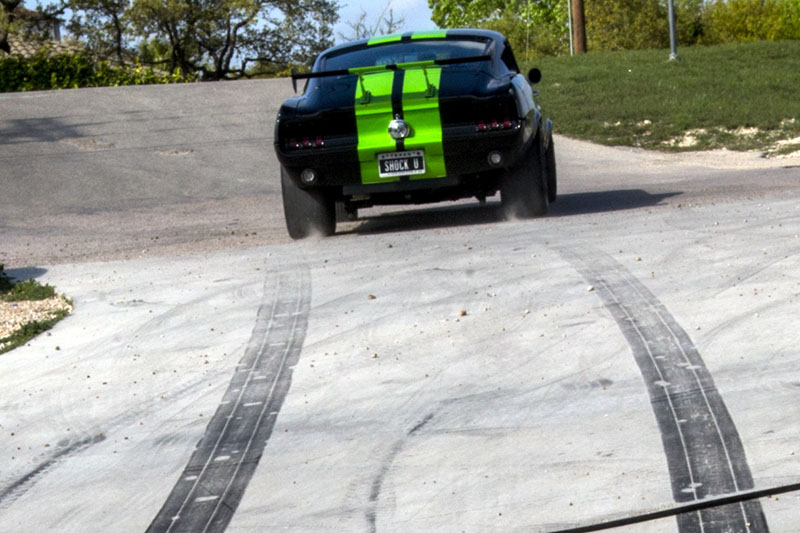 Video: 800 HP All-Electric Mustang Sets Record At Texas Mile