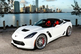 Real Header Turner – Corvette C7 Z06 Slammed with 20-Inch Wheels