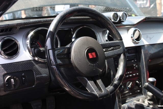 All of the interior carbon fiber parts were made by HCM, as well. 