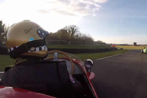Simon Diffey Makes Bump-Starting An Old Maserati 250F Look Easy