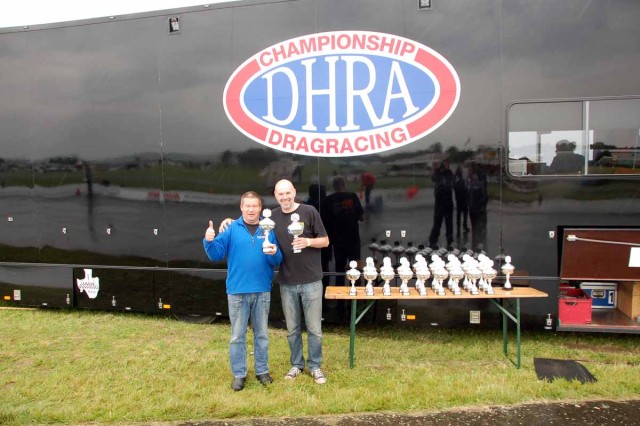 Ibo van der Haven on the right. The horsepower bug bit him late in life, but he's making the most of it now!