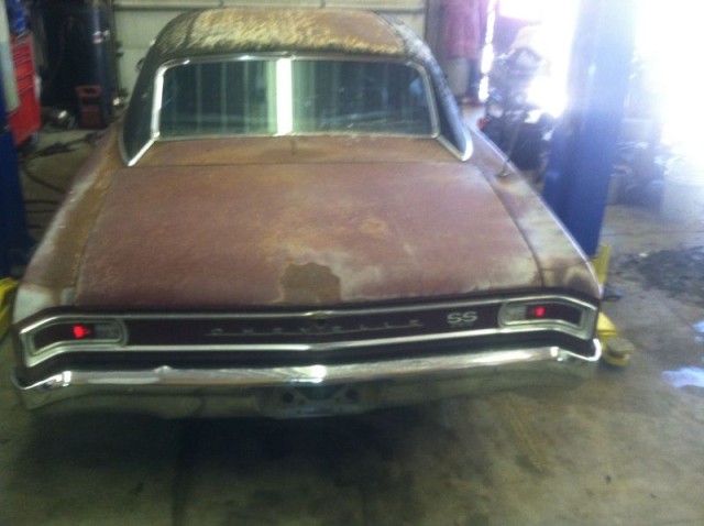 1966 Chevy Chevelle ss rear
