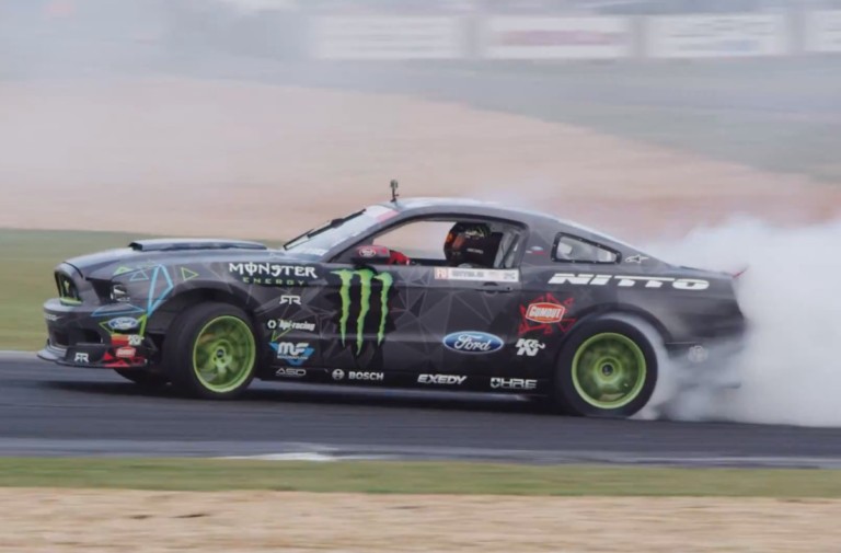 Video: Vaughn Gittin Jr. Accelerates Around Atlanta