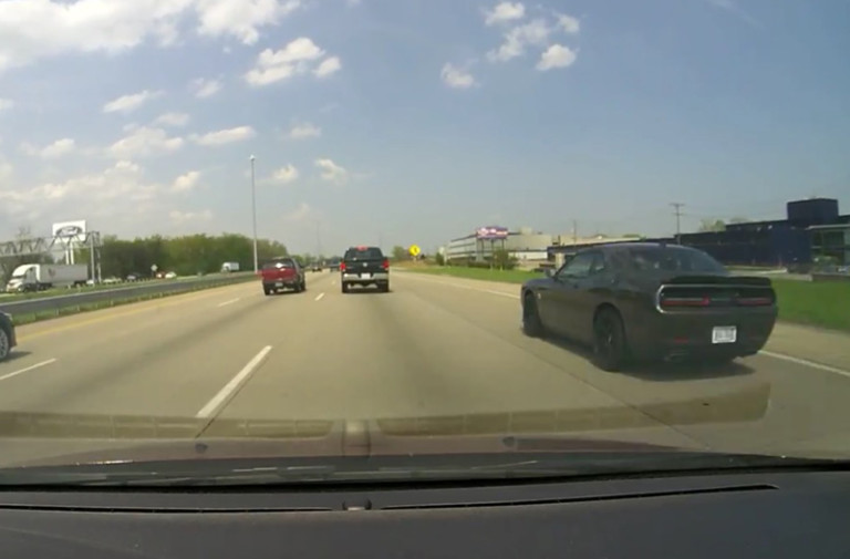 Video: Police Pull Over Wrong Car During Speeding Challenger Pursuit
