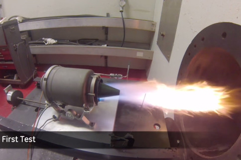 Video: Watch GE Engineers Fire Up A Miniature 3D-Printed Jet Engine