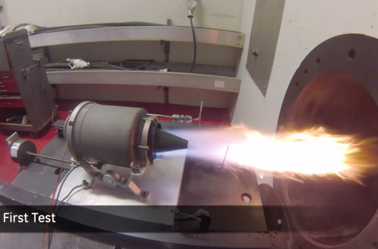 Video: Watch GE Engineers Fire Up A Miniature 3D-Printed Jet Engine