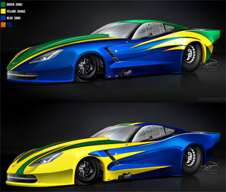 Brazilian Sidnei Frigo To Debut Twin-Turbo C7 'Vette Pro Mod