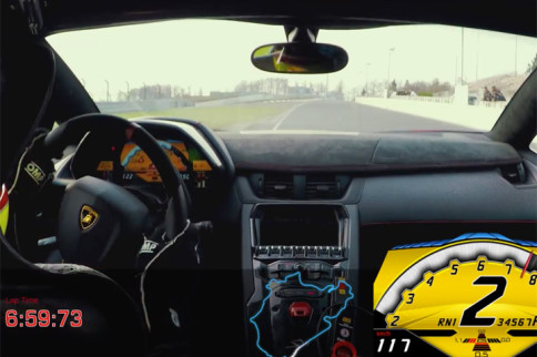 2016 Aventador LP 750-4 SV Cracks 7-Second Barrier At The 'Ring