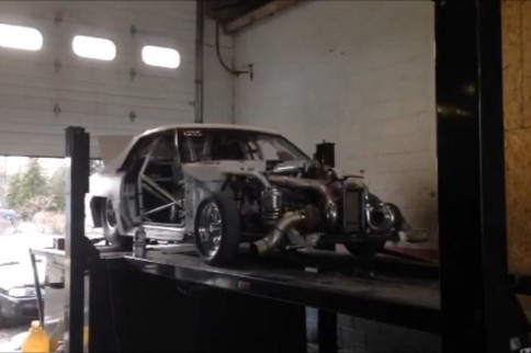 Racin' Jason Mustang Hits the Dyno with 1,600 Horsepower