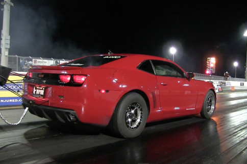 Redline Motorsports-Built Twin-Turbocharged Camaro runs 8s