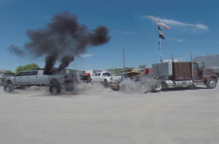 Video: Ultimate Tug-A-Truck Showdown: MegaRamRunner vs. Marmon