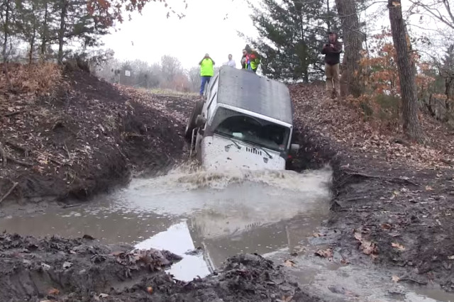 JK Entering the Mud Hole