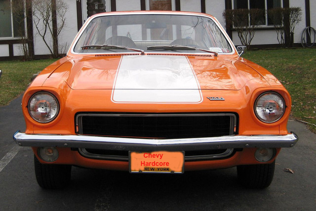 This 73 Vega GT holds the distinction of being Vega number one million. The millionth Vega made. Image via Wikimedia Commons.
