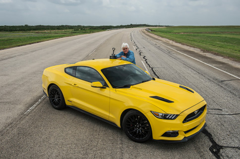 Hennessey's HPE750 Supercharged Mustang Hits 207.9 MPH