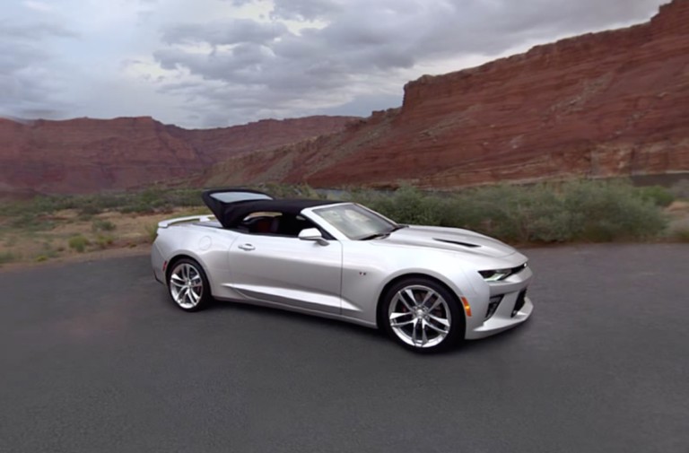 Chevrolet Shows Off The 2016 Non-Stop, Drop Top Camaro
