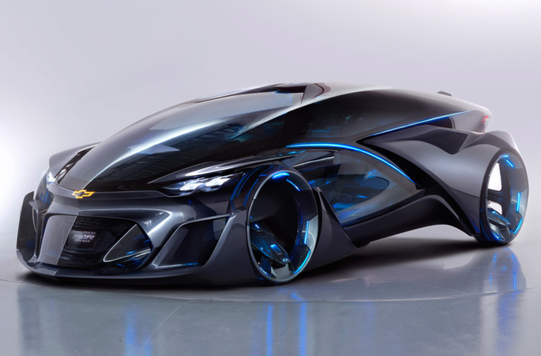 The Chevy FNR Concept Car Goes Into the Future