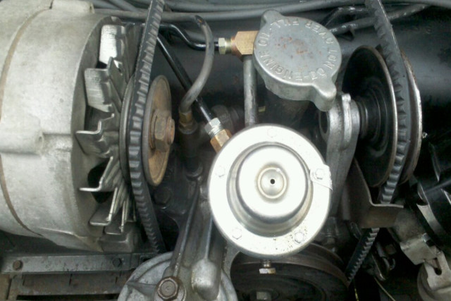 Once a V-belt flips, it usually needs replaced.