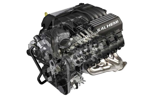 6.4-liter HEMI V-8 engine Cutaway for Grand Cherokee SRT8