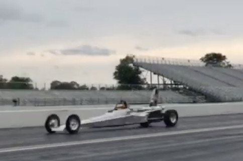 Video: Kurt Anderson Blasts Off In The Sonic Stringer Rocket Car