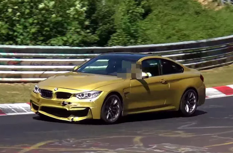 Video: Watch This F82 BMW M4 Get A Facelift On The Nürburgring