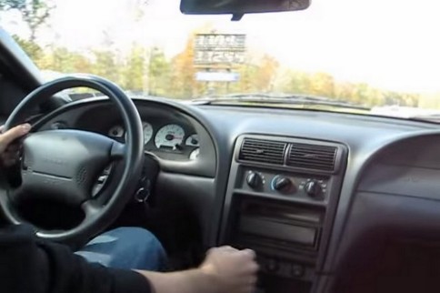 Video: Mustang Throttle Sticks Wide Open At 7,000 RPM At The Track