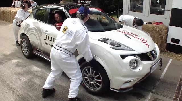 Terry's crew helps to prepare him for an epic one mile journey as quickly as possible.