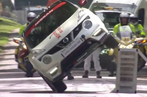 Nissan Juke RS Nismo Sets World Record For Fastest Two Wheels Mile