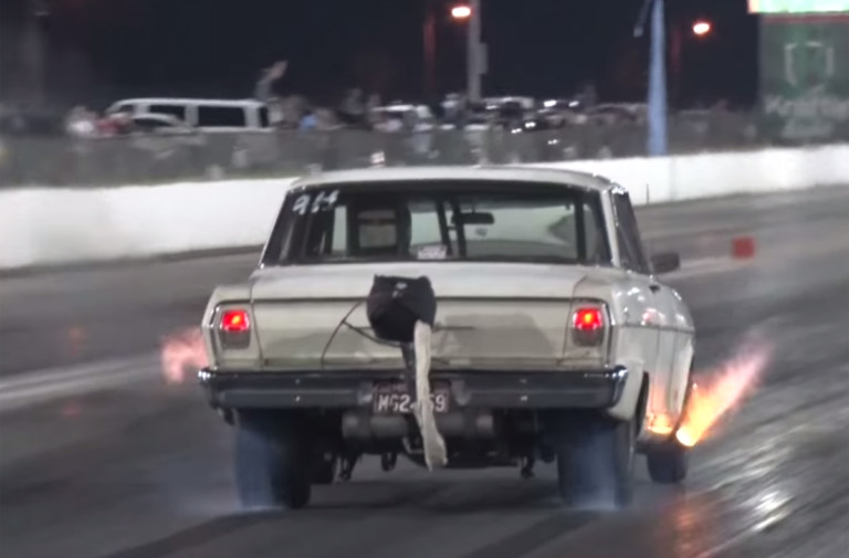 Video: The Crusty Nova Takes On 1,100 Horsepower GT-R In Roll Race