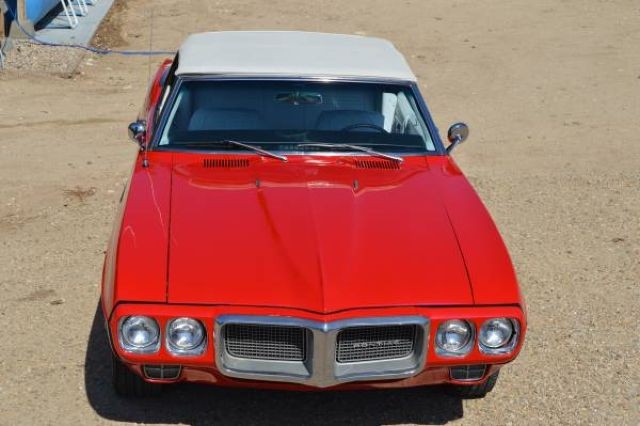 1969 Pontiac Firebird rag top