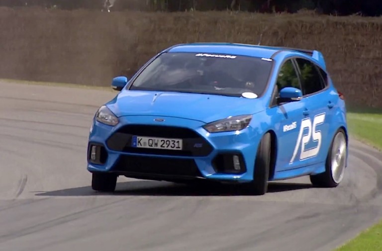Video: Ken Block Hillclimb in Focus RS at Goodwood Festival of Speed