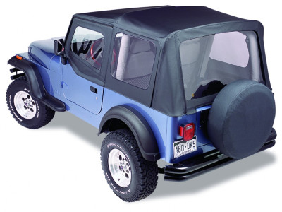 The Sailcloth Replace-A-Top, made to be one of the quietest soft tops on the market.
