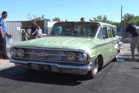 Video: Ultimate Sleeper - An LSX-Powered, Air Bagged Station Wagon