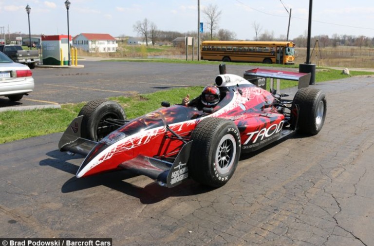 Video: Artist Creates Street Legal Indy Car As His Next Work Of Art