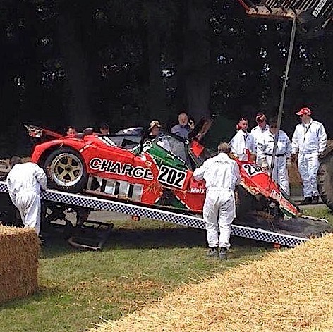 Video: Mazda 767B Racecar Eats It At Goodwood Festival of Speed 2015