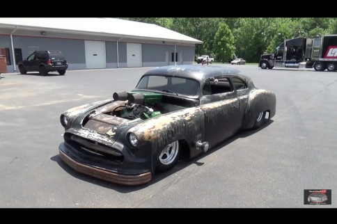 Video: A Patina'd 1951 Custom Chevy Deluxe Coupe Named Mr. Junk