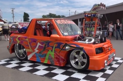 Video: Is This Supercharged Geo Tracker Excessive or Never Enough?
