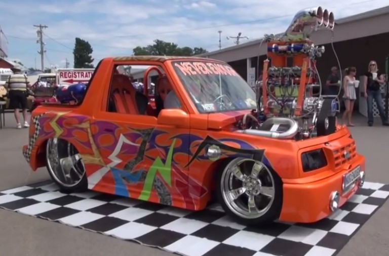 Video: Is This Supercharged Geo Tracker Excessive or Never Enough?