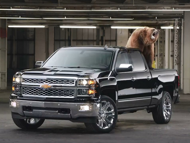Chevy Silverado. Made tough with high strength steel. Screencap by author. 