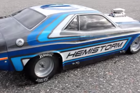 VIDEO: Wicked Radio Controlled Challenger With LINE LOCK!