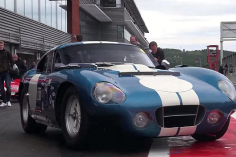 Carroll Shelby’s Personal Daytona Roars Around Spa-Francorchamps